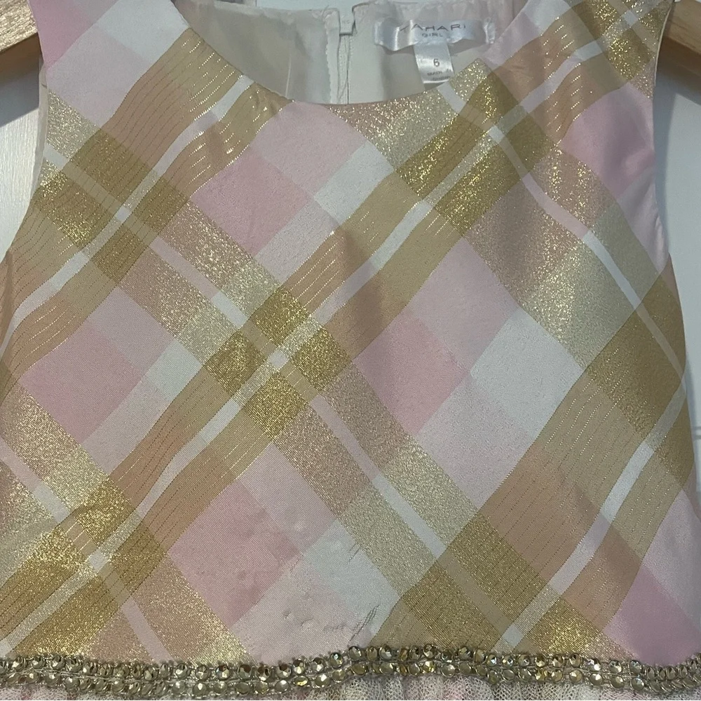 Tahari Dress girls size 6 - Picture 3 of 7